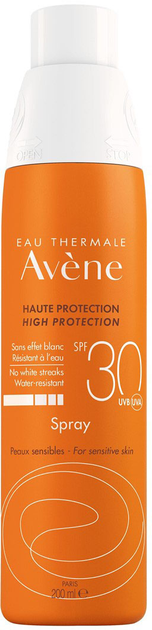 Сонцезахисний спрей Avene Solaires для чутливої шкіри SPF30 200 мл (3282770392999) - зображення 1