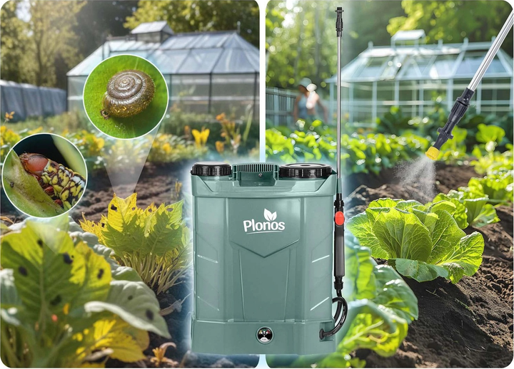 Обприскувач акумуляторний Plonos PL-602 Green (5903890626723) - зображення 9