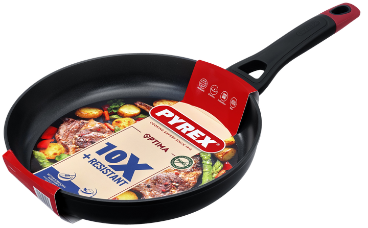 Сковорода Pyrex Optima 28 см без кришки - Фото 8 Сковорода Pyrex Optima 28 см без кришки - зображення 8