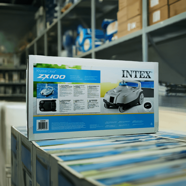 Робот-пылесос Intex ZX100 (28006) — для бассейна, подключение к насосу, от 6056 л/ч - изображение 7