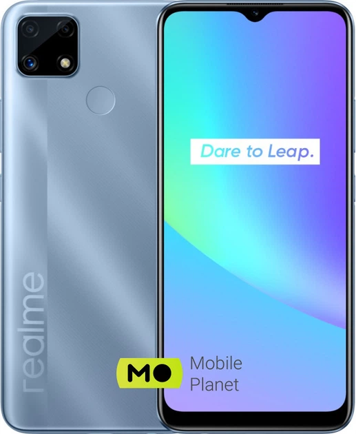 Смартфон Realme C25s 4/64GB Watery Blue Europe - зображення 2