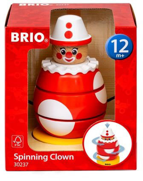 Zabawka Brio Spinning Clown 30237 (7312350302370) - obraz 1
