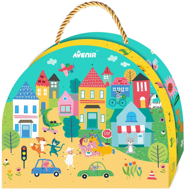 Набір Avenir Little Hand's Play Box Animal Town 58CH231915 (6920773319151) - зображення 1