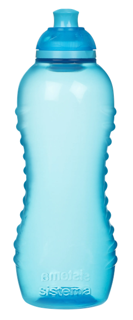Butelka na wodę Sistema Twist ‘n’ Sip niebieska 460 ml (9414202278531) - obraz 3