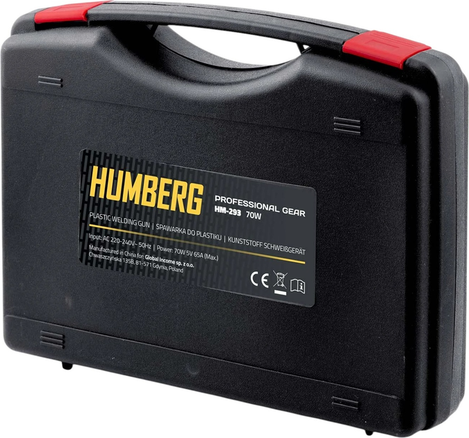 Spawarka do plastiku Humberg HM-293 70 W + 800 zszywek (5903890626884) - obraz 6