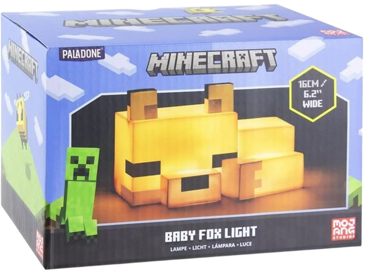 Лампа Paladone Minecraft Baby Lisek PP9472MCFV2 (5055964785512) - зображення 3