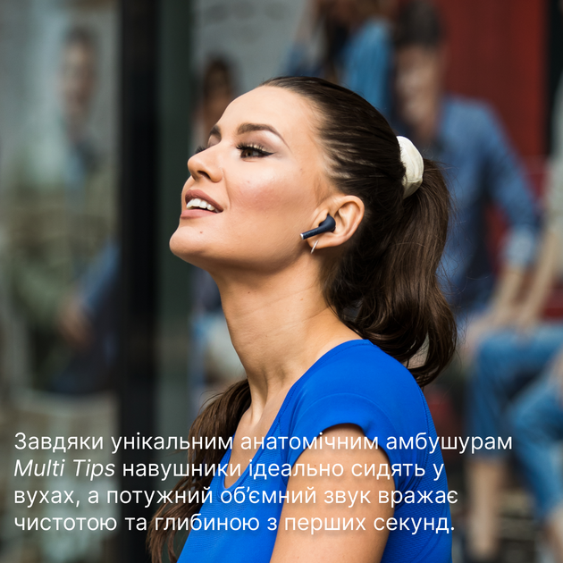 Наушники Defunc True Go Slim TWS Black (D4211) - изображение 7