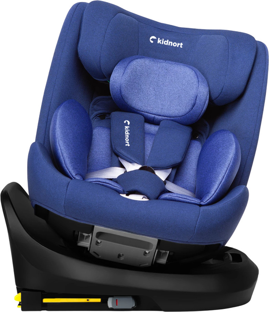 Fotelik samochodowy Kidnort Radjur DK-080337 40-150 cm niebieski (5902983624837) - obraz 5