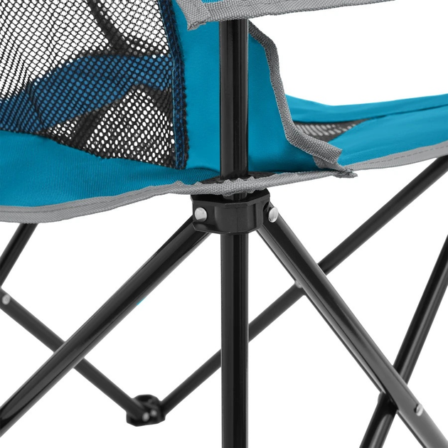 Крісло туристичне Nils Camp NC3302 Blue-Grey (5908261680854) - зображення 4