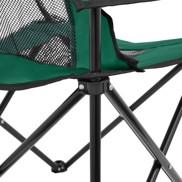 Крісло туристичне Nils Camp NC3302 Green-Black (5908261680861) - зображення 4