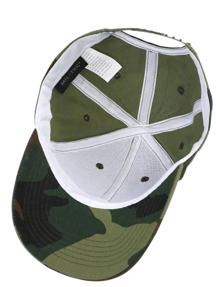 Бейсболка кепка Mil-Tec Woodland 12315020 - зображення 2