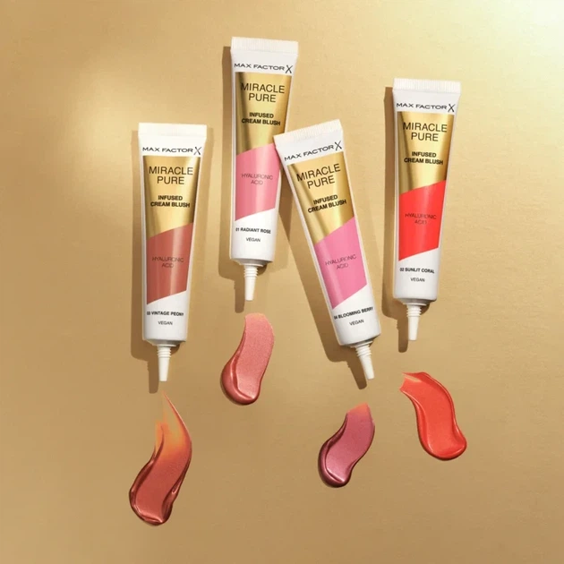 Румяна Для Лица Max Factor Miracle Pure Infused Cream Blush 05 Delicate Pink 15 - изображение 6