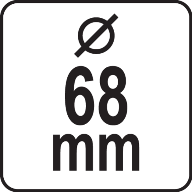 Wiertło koronowe do betonu YATO 68 x 280 mm z prowadnicą, uchwytem SDS+, monolityczne (YT-44033) - obraz 5