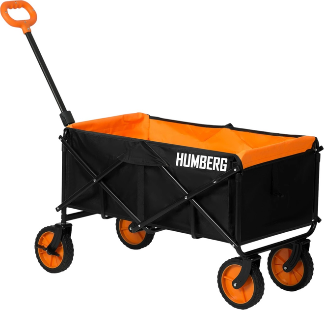 Wózek ogrodowy Humberg HM-513 składany 100 l (5903890618506) - obraz 3