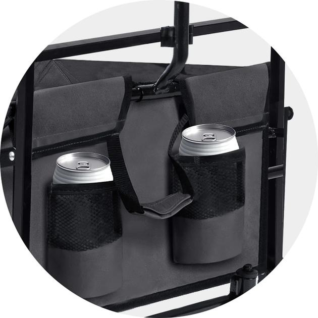 Wózek ogrodowy Humberg HM-514 składany 80 l (5903890618513) - obraz 6