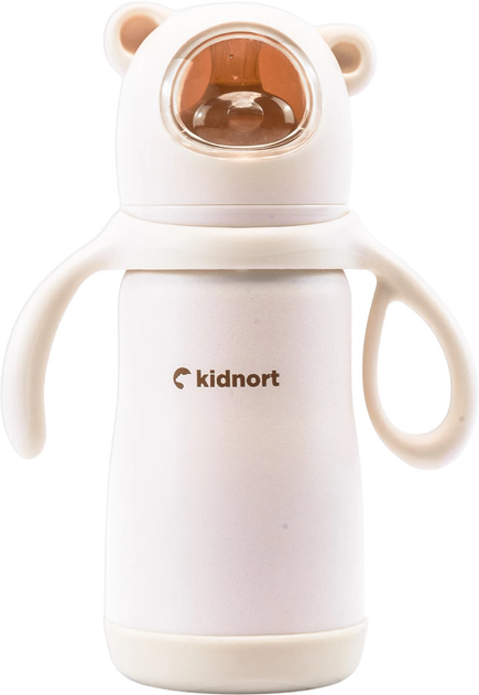 Butelka do karmienia Kidnort Paere 6+ m różowa 270 ml (5902983634126) - obraz 1