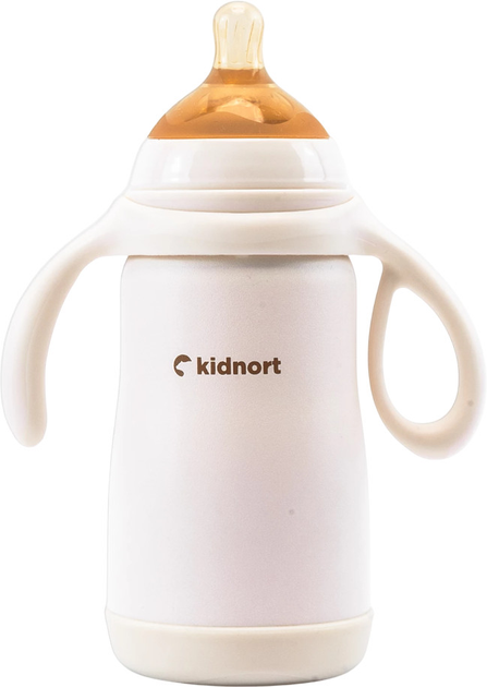 Butelka do karmienia Kidnort Paere 6+ m różowa 270 ml (5902983634126) - obraz 2