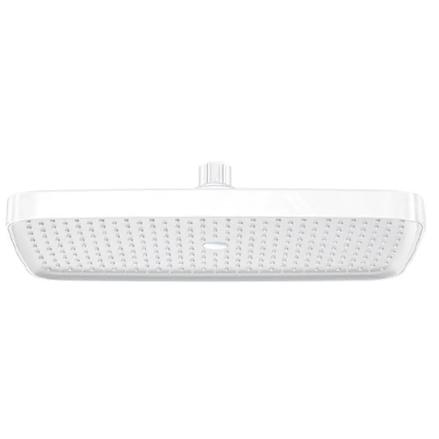 Лійка для душу стельова KOER KP-0402-03-OH, 310x200 мм (Колір білий) (KR4988) - Фото 1 Лійка для душу стельова KOER KP-0402-03-OH, 310x200 мм (Колір білий) (KR4988) - изображение 1