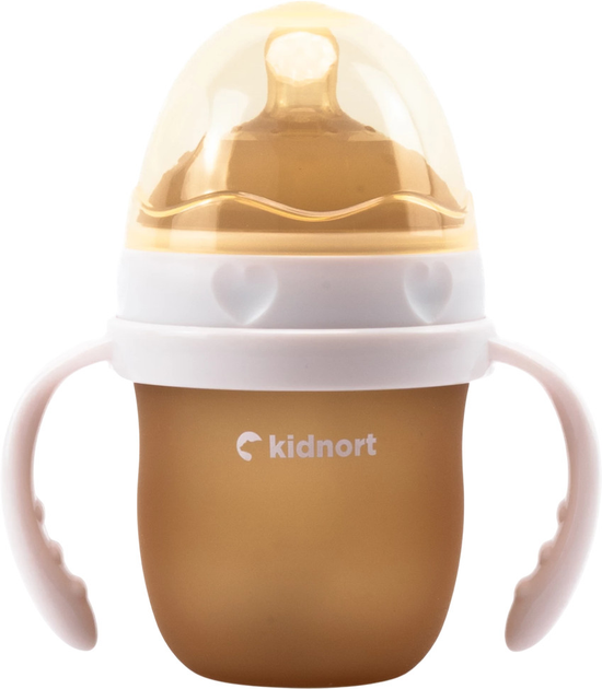 Butelka do karmienia Kidnort Eple 0+ m beżowa 150 ml (5902983634089) - obraz 1