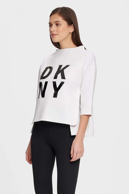 Жіночий білий світшот DKNY XS DP9T7103 - Фото 1 Жіночий білий світшот DKNY XS DP9T7103 - изображение 1