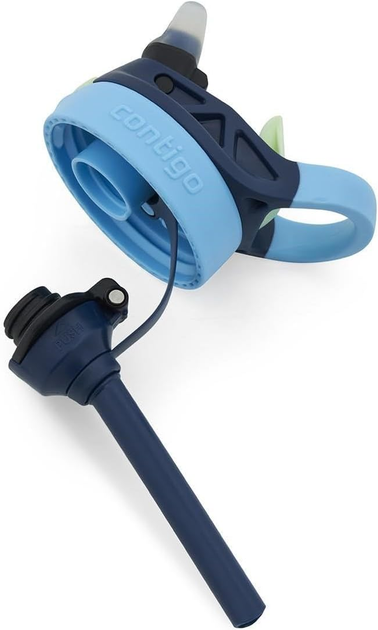 Пляшка для води Contigo Easy Clean Blueberry Cosmos 420 мл (840276163586) - зображення 6