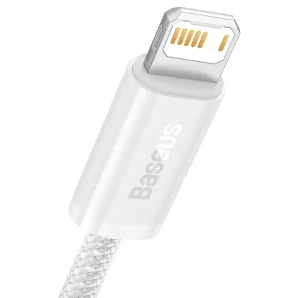Кабель Baseus Dynamic Series Fast Charging Lightning 2.4A (2m) white (CALD000502) - изображение 2