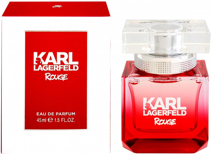 Woda perfumowana damska Karl Lagerfeld Rouge 45 ml (3386460146036) - obraz 1