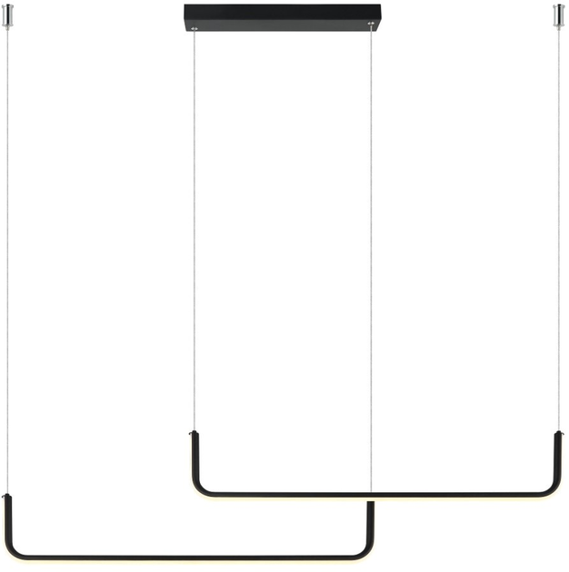 Lampa wisząca Light Prestige Malawi Tuya Smart LED CCT Black (LP-1015/2P) - obraz 1
