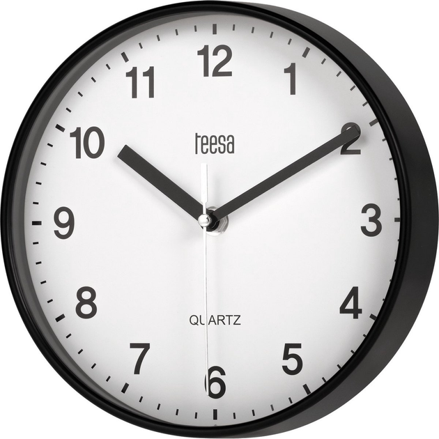 Настінний годинник Teesa TSA0038B Чорний 20 см (5901890081870) - зображення 3