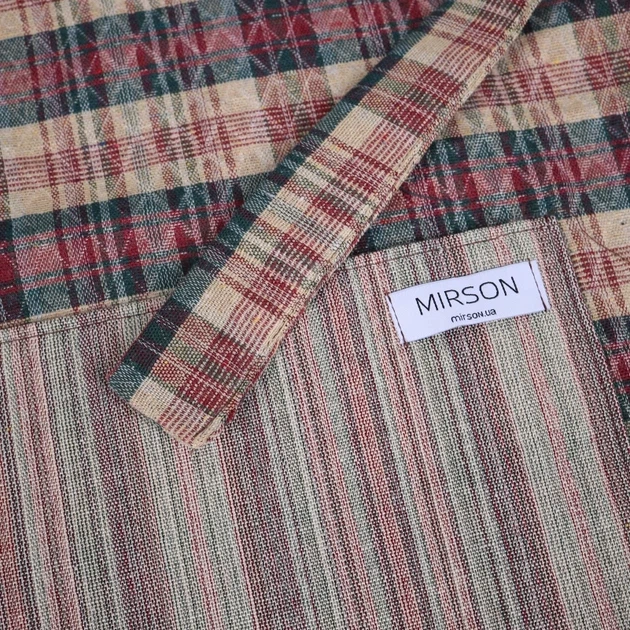 Набор MirSon №9001 Coffee Фартук с прихваткой и рукавичкой (2200011095721) - изображение 5