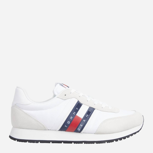 Buty sportowe męskie Tommy Jeans thiem0em01351ybr 41 Białe (8720646024667) - obraz 1