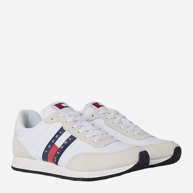 Buty sportowe męskie Tommy Jeans thiem0em01351ybr 46 Białe (8720646024735) - obraz 2