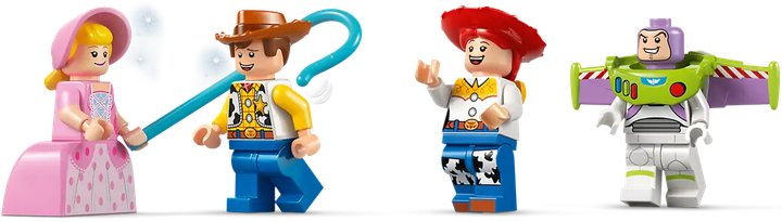 Конструктор LEGO Disney Toy Story Вечірній поїзд та радіокерована машина 206 елементів (43264) - зображення 4