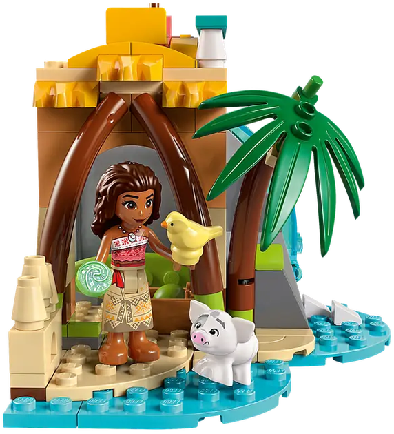 Zestaw klocków LEGO Disney Zamek księżniczek i królewskie zwierzaki 787 elementów (43267) - obraz 4