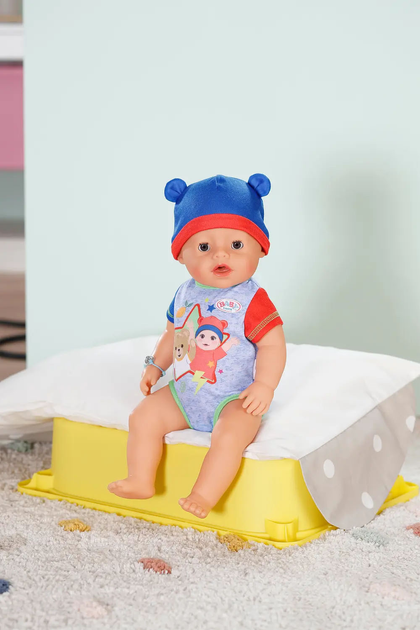 Лялька Zapf Creation Baby Born Jonas 43 см + аксесуари 836415 (4001167836415) - зображення 4