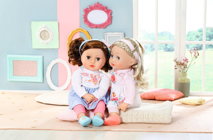 Lalka bobas Zapf Creation Baby Annabell Sophia brunetka 43 cm + akcesoria 707234 (4001167707234) - obraz 3