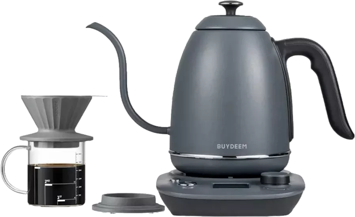 Zestaw do parzenia Buydeem Szary 350 ml (6950386610598) - obraz 4