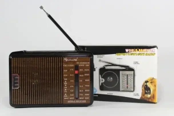 Портативный радиоприёмник Golon RX-608ACW с mp3 плеером от сети 220 Вт и батареек 2319 - Фото 10 Портативный радиоприёмник Golon RX-608ACW с mp3 плеером от сети 220 Вт и батареек 2319 - изображение 10