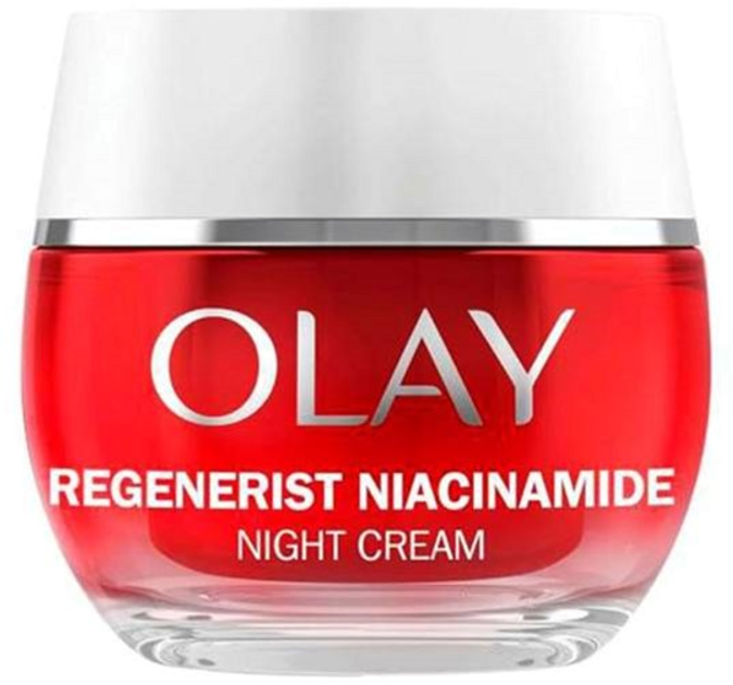 Krem do twarzy Olay Regenerist Niacinamide przeciwstarzeniowy na noc 50 ml (8700216263061) - obraz 1