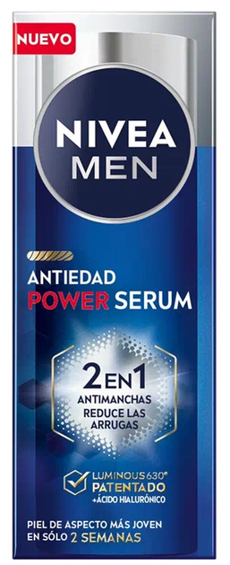 Serum do twarzy Nivea Men Luminous630 dla mężczyzn 2 w 1 30 ml (4006000020761) - obraz 2