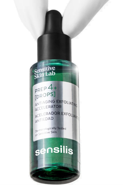 Сироватка для обличчя Sensilis Prep4+ Drops проти зморшок 30 мл (8428749007579) - зображення 3