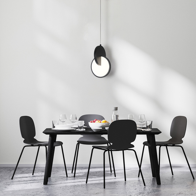 Підвісний світильник Light Prestige Circlo Чорний (LP-1311/1P BK) - зображення 1