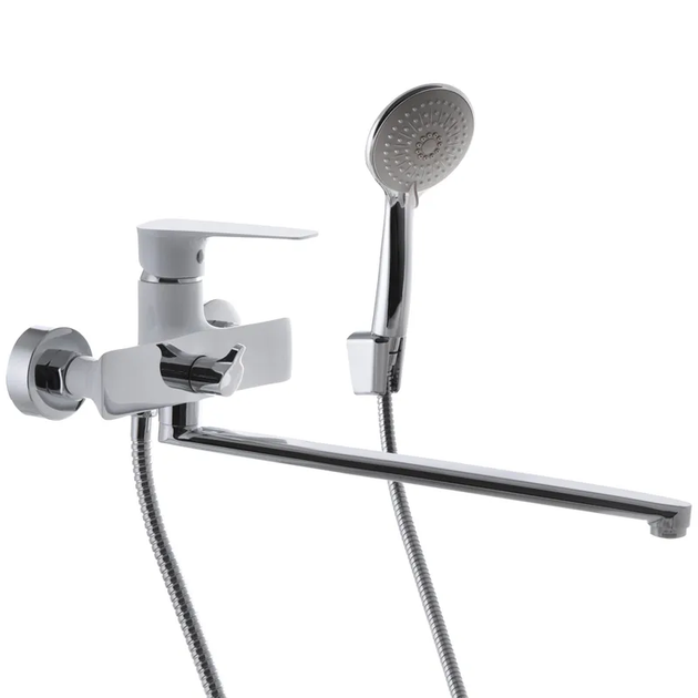 Смеситель для ванны MIXXUS PREMIUM EVA 006 EURO Белый (MI5813) - Фото 1 Смеситель для ванны MIXXUS PREMIUM EVA 006 EURO Белый (MI5813) - изображение 1