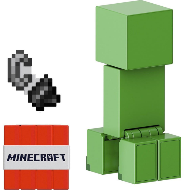 Zestaw figurek Minecraft Biome BuildsCreeper 8 cm JCN29 (194735273607) - obraz 4