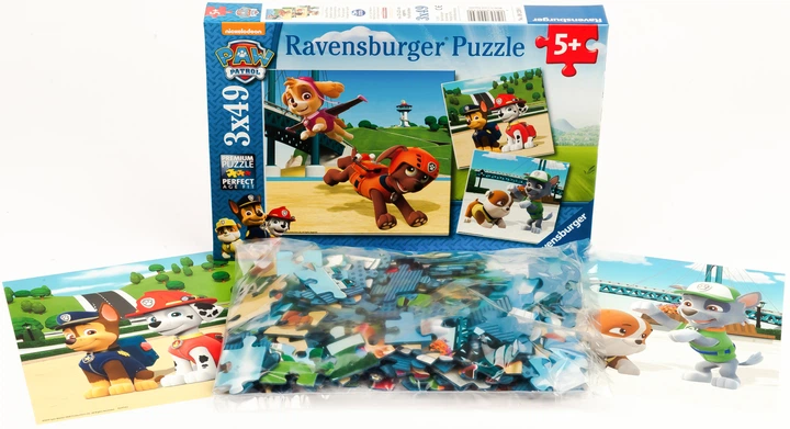 Puzzle Ravensburger Psi patrol 3 x 49 elementów (09239) - obraz 2