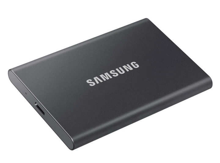 Накопитель внешний SSD 1TB Samsung T7 Titan Gray (MU-PC1T0T/WW