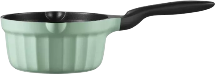 Ківш Buydeem емальований зі скляною кришкою Cozy Greenish 1.8 л (6950386615524) - зображення 3