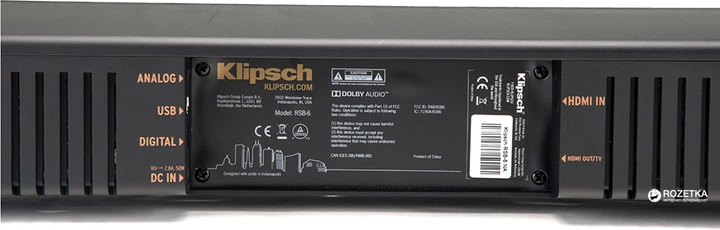 Саундбар Klipsch Reference RSB-8 CE (K1063246) - изображение 9