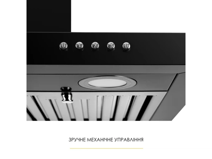 Витяжка Т-подібна WEILOR MIST WTX 68 BLACK - изображение 5