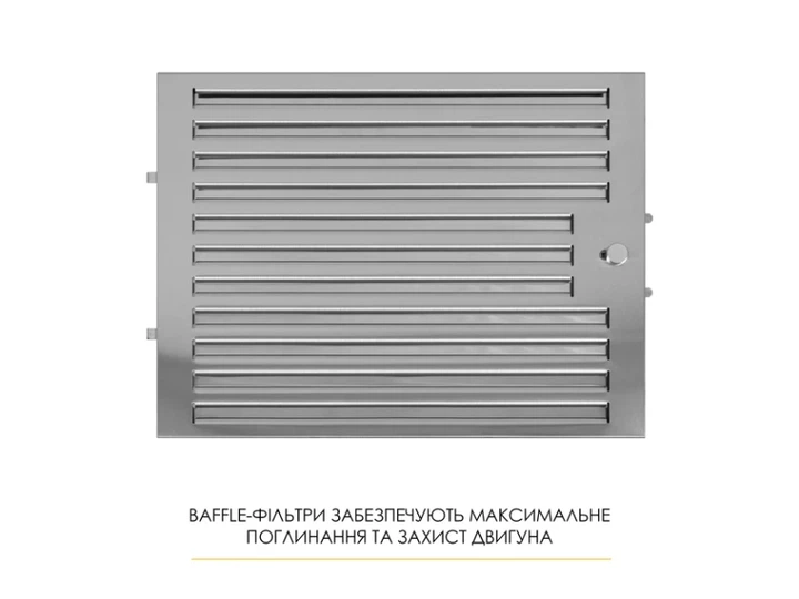 Витяжка Т-подібна WEILOR MIST WTX 68 BLACK - изображение 6